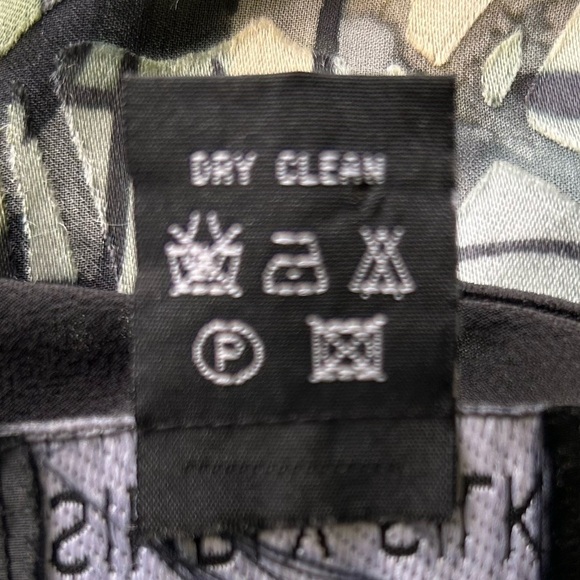 Simply Silk Kimono Jacket Topper Cardigan Tropical Print Artsy Excellent  S/M - Picture 6 of 7